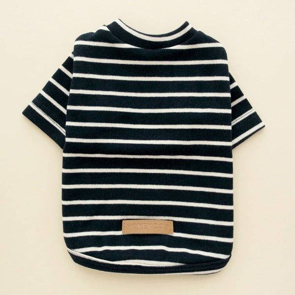 Striped T-Shirt – Navy