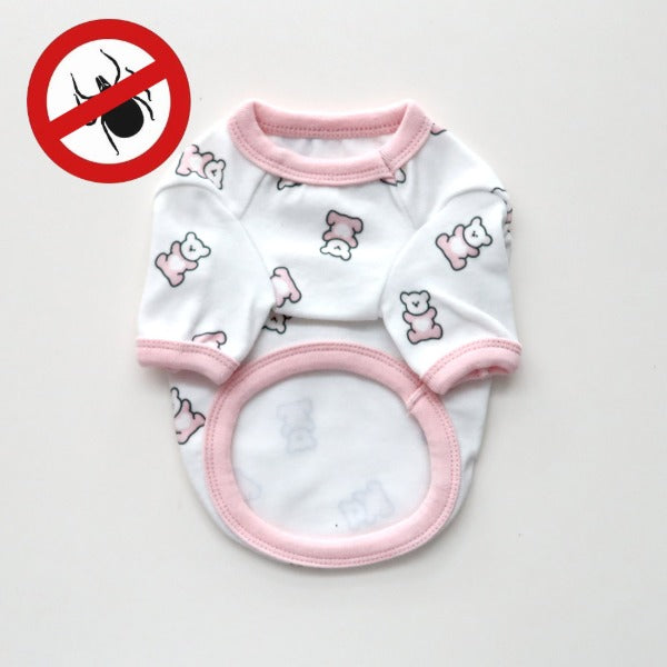Anti-Bug T-Shirt – Ivory / Pink