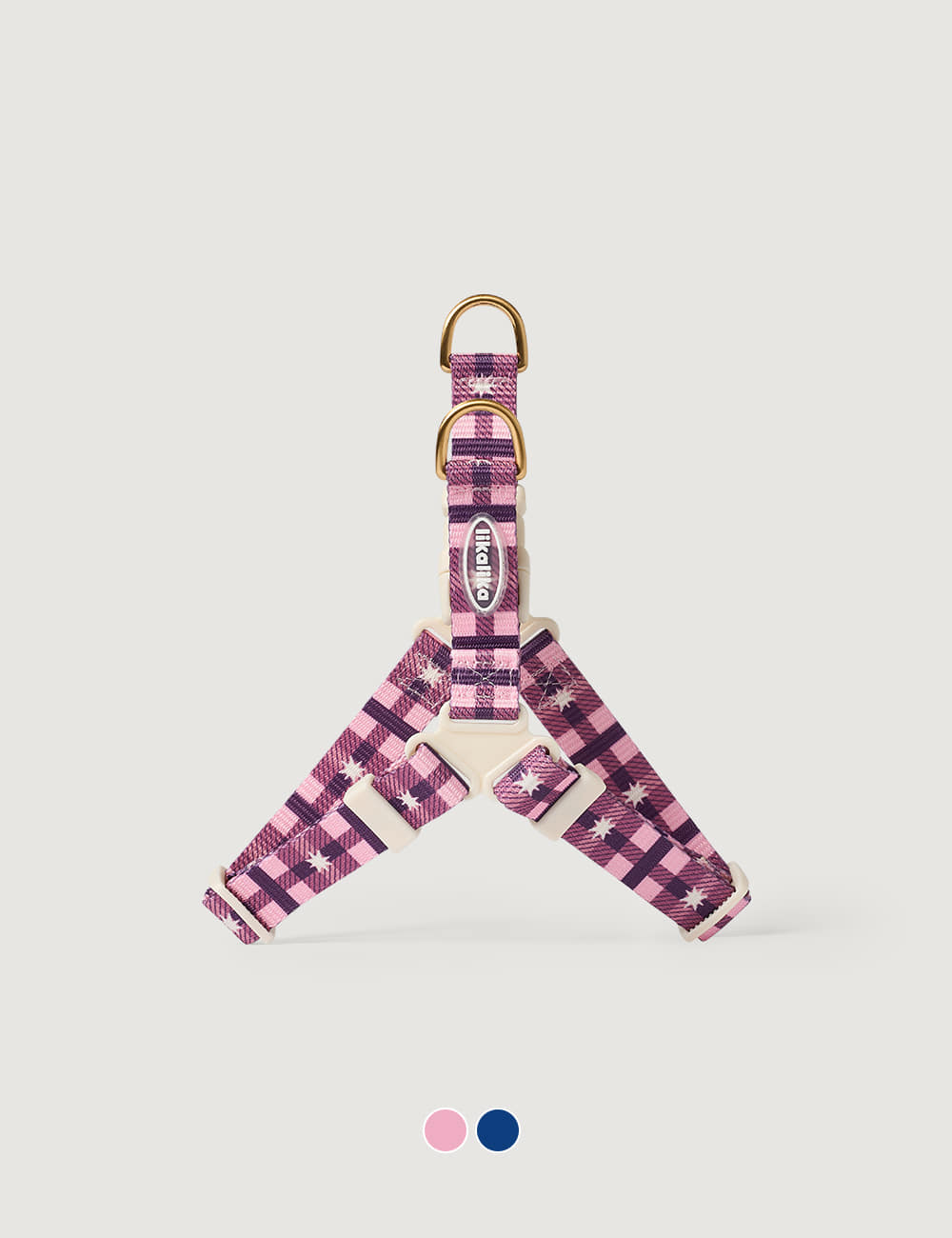 Stella Check Harness L-Type 2 Colors