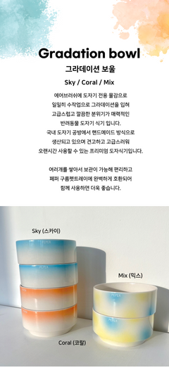그라데이션 Bowl- 2 Colors