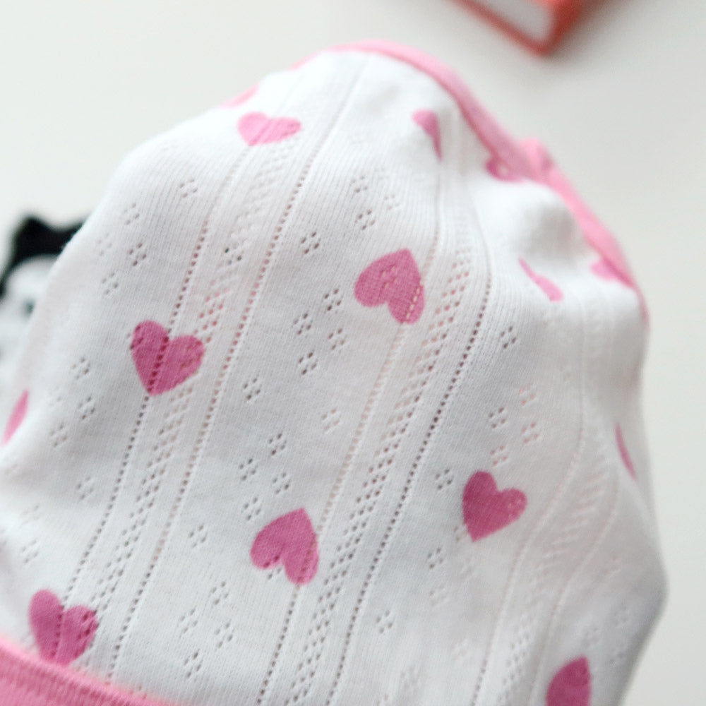 Heart Sleeveless Top (Pink)