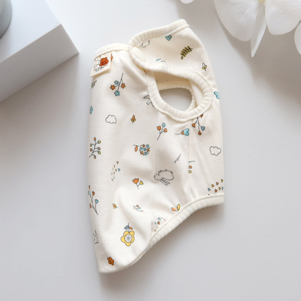 Organic Blossom Vest (Ivory)