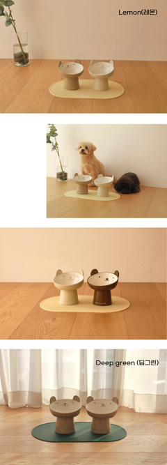 Basic 실리콘 DishMat - 4 Colors