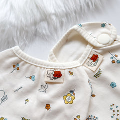 Organic Blossom Vest (Ivory)