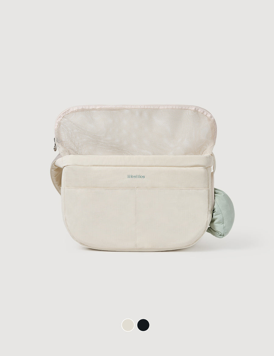 Tuntun Half-Moon Sling Bag 2 Colors