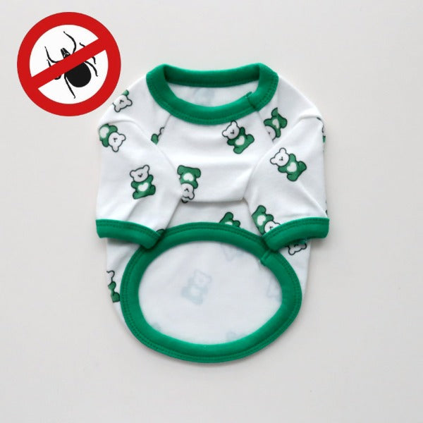 Anti-Bug T-Shirt – Ivory / Green