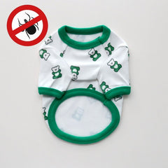 Anti-Bug T-Shirt – Ivory / Green