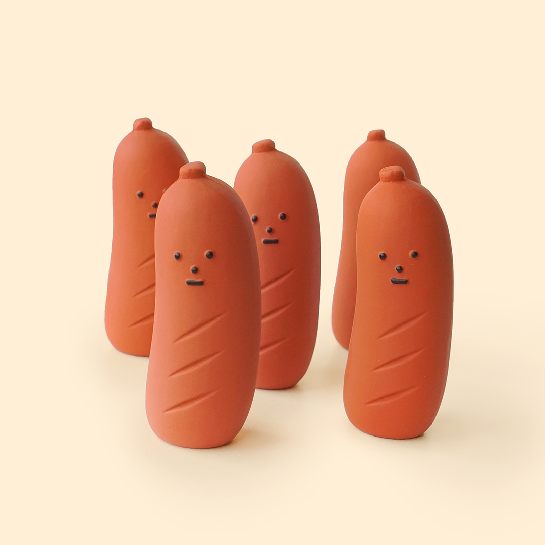 Dingdog Sausage Latex Toy 2