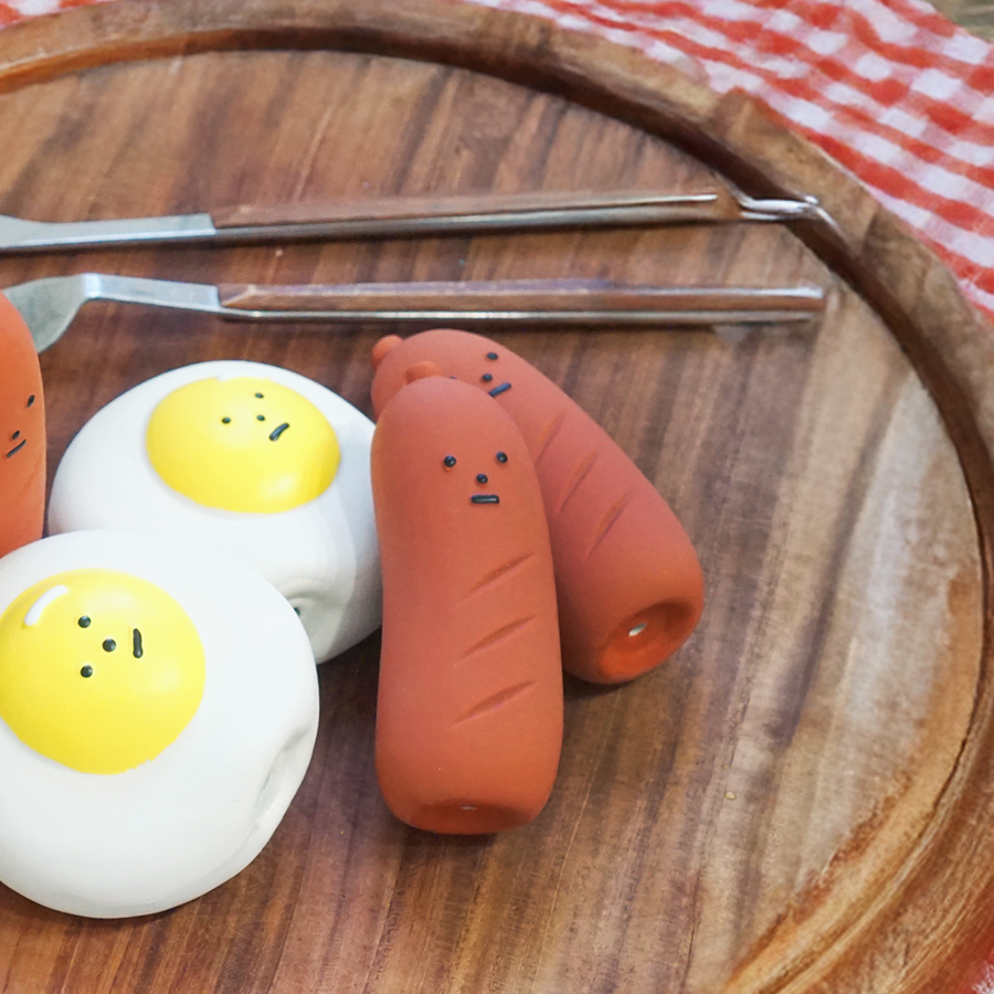 Dingdog Sausage Latex Toy 1