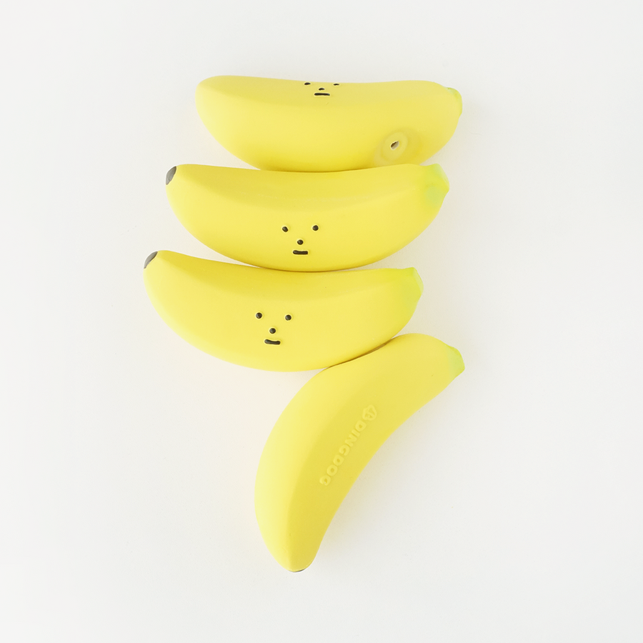 Dingdog Banana Latex Toy 1