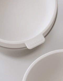 Tastill Silicone Bowl & Metal Stand Set 2 Colors