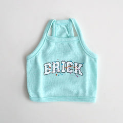 Brick Slub Sleeveless Top – Mint