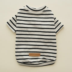 Striped T-Shirt – Black