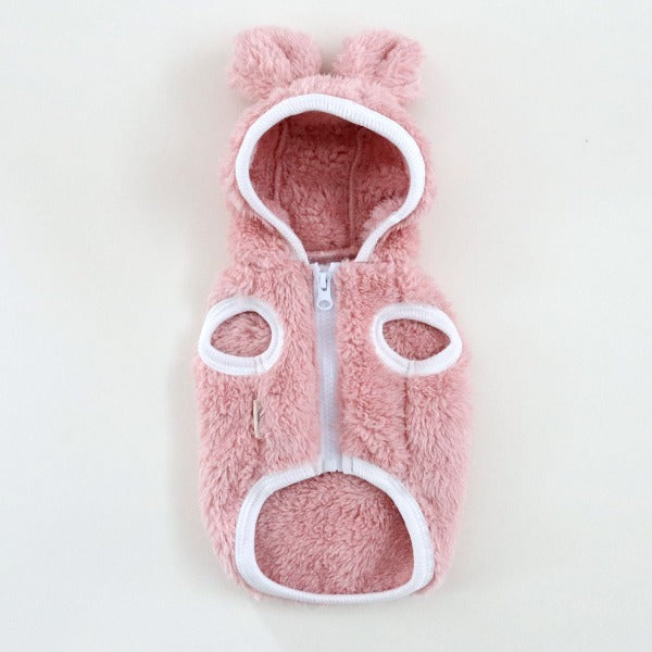Bebe Hooded Fleece – Pink