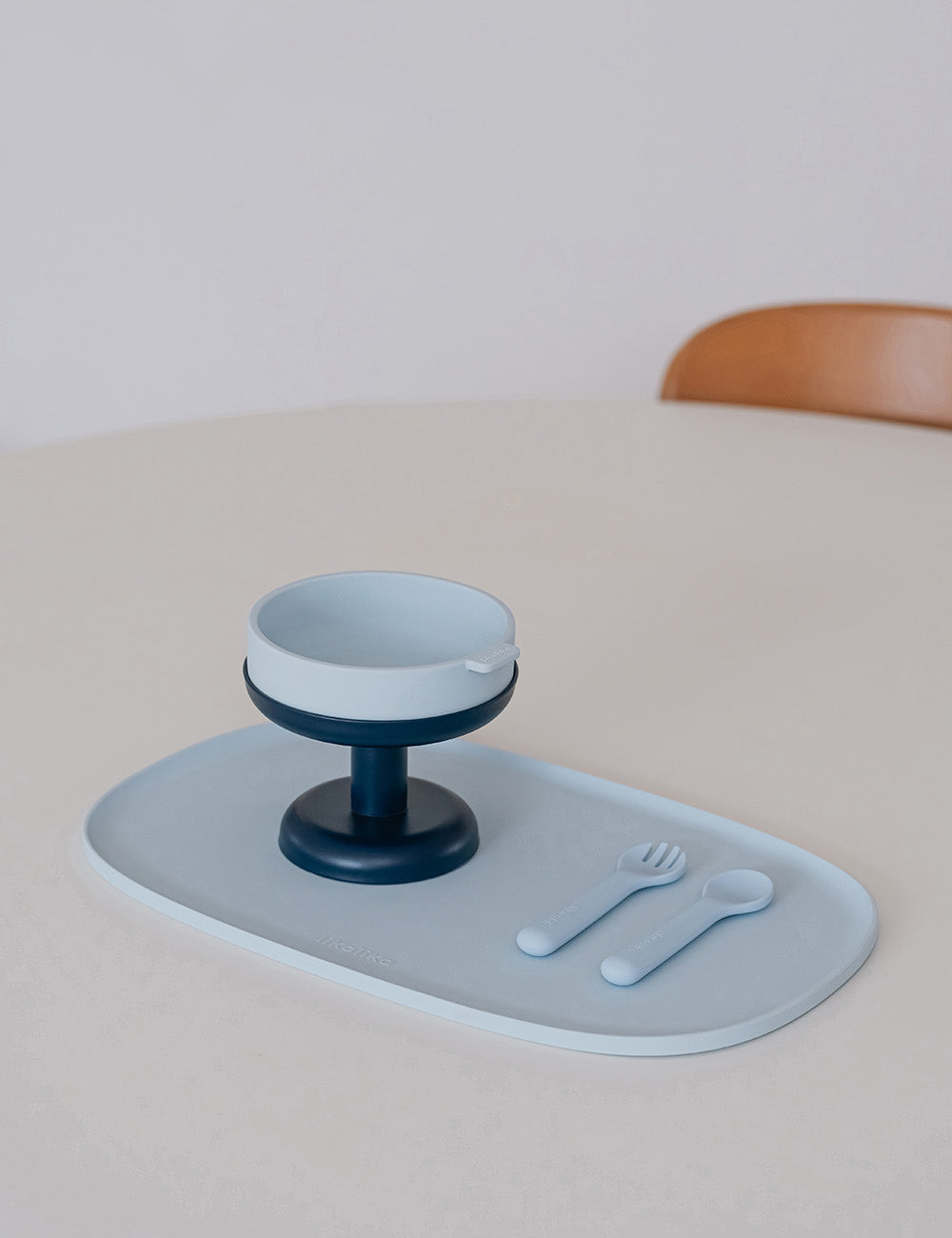 Tastill Silicone Bowl & Metal Stand Set 2 Colors