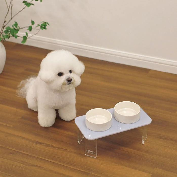 클리어 Pet Table- 2 type (도자기Dish포함)