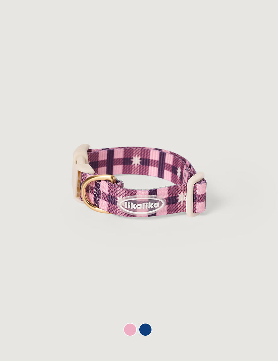 Stella Check Collar 2 Colors