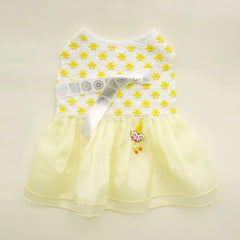 Girls' Butterfly Hanbok – Yellow Skirt
