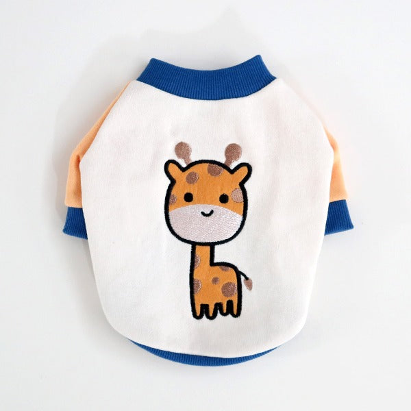 Character Fleece-Lined Sweatshirt – Giraffe