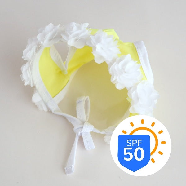 Flower Swim Cap – Yellow