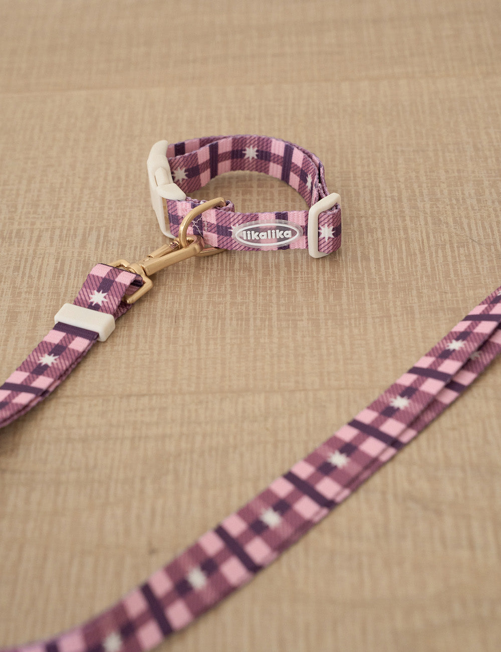 Stella Check Harness Leash 2 Colors