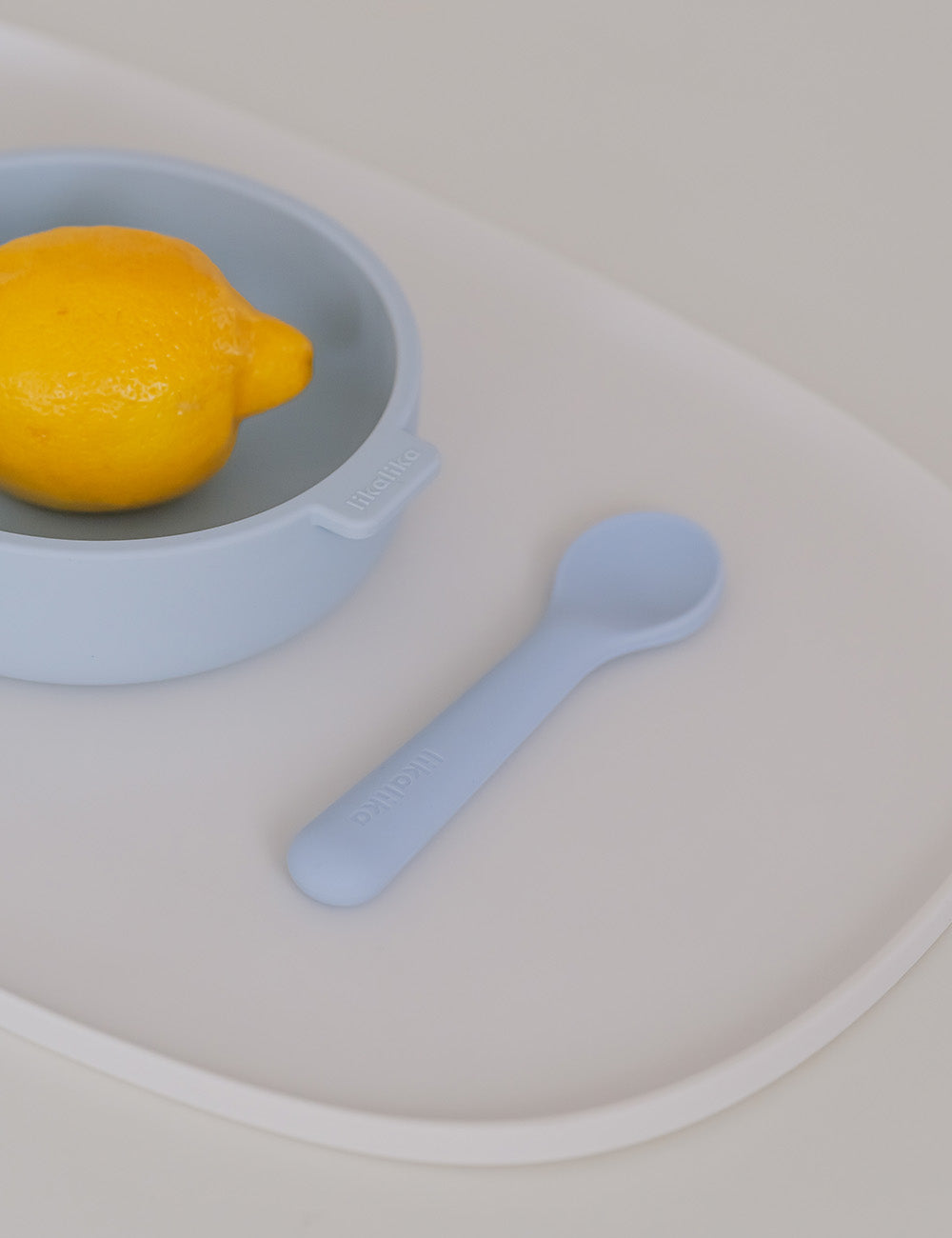 Nouveau Silicone Meal Spoon & Fork Set 2 Colors