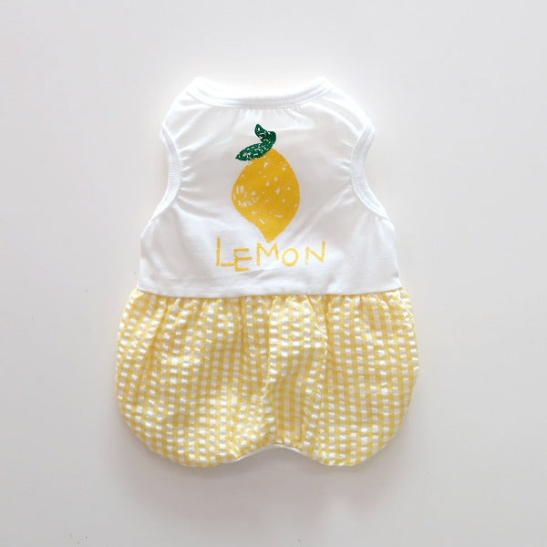 Fruit Check Onesie – Yellow