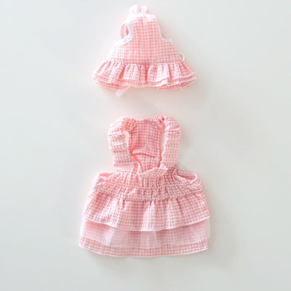 Macaron Dress Set – Pink