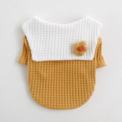 Sailor Collar T-Shirt – Mustard
