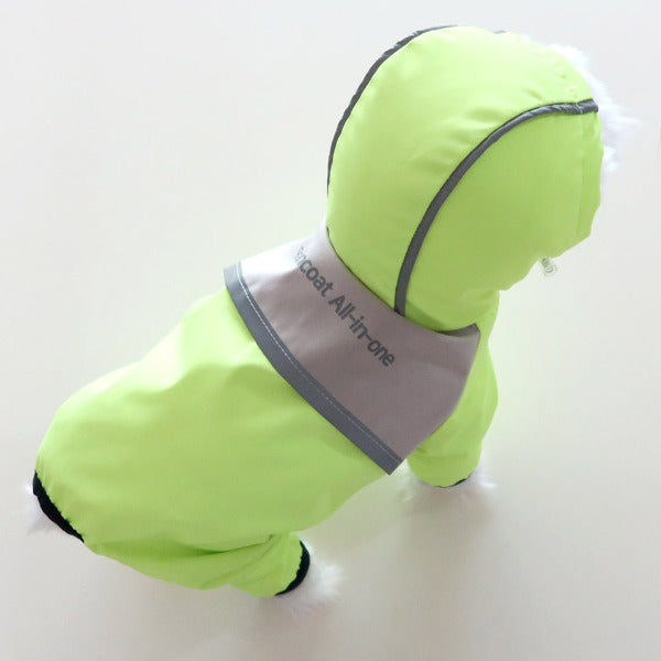 Raincoat Onesie – Yellow