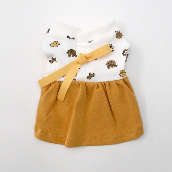 Animal Hanbok – Girls – Yellow