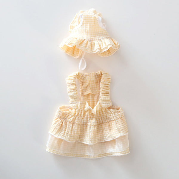 Macaron Dress Set – Yellow