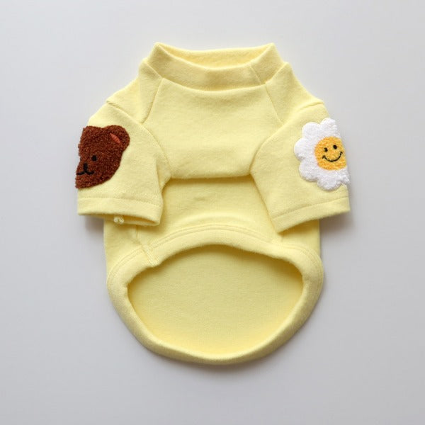 Patch Pop T-Shirt – Yellow