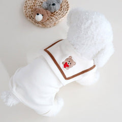Sailor Bear Onesie – Ivory