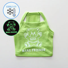 Friends Cool Sleeveless Top – Green