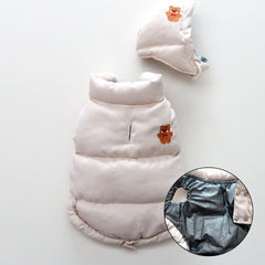 Dog Outerwear Ivory 5 Sizes