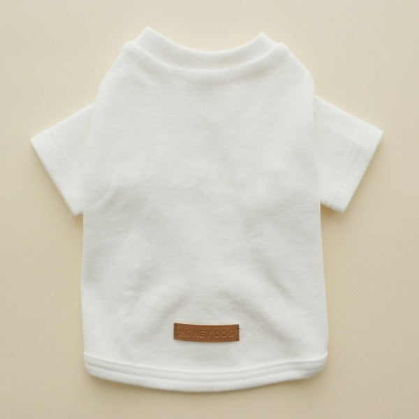 Basic Plain T-Shirt – White