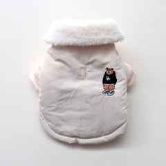 Dog Outerwear Ivory 5 Sizes