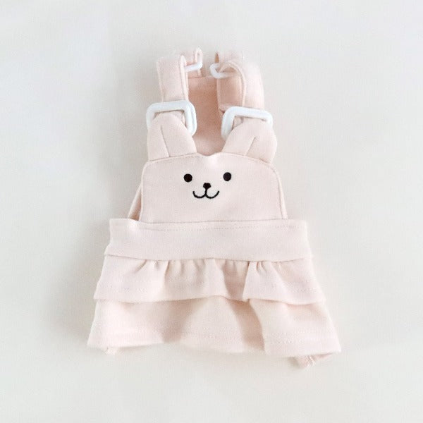 Bear Suspender Skirt – Ivory
