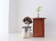 Berry Pop Crop Blouse – Black