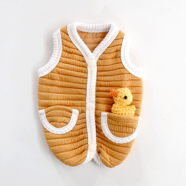 Duck Vest – Yellow