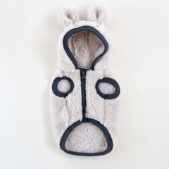 Dog Outerwear Ivory 4 Sizes