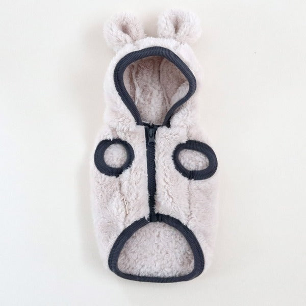 Bebe Hooded Fleece – Ivory