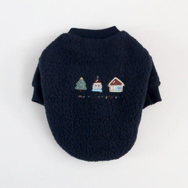 Merry Teddy Fleece – Navy