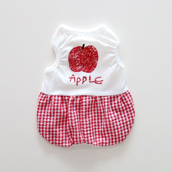 Fruit Check Onesie – Red