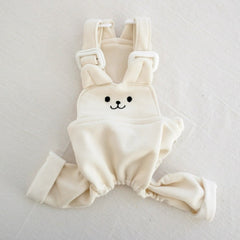 Bear Overall Pants – Ivory