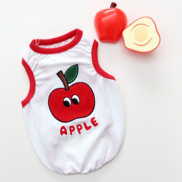 Fruit Munch Cool Sleeveless Top – Red