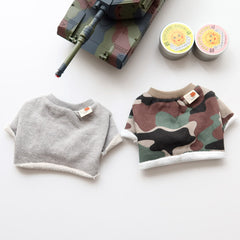 Raw Edge Sweatshirt (Gray)