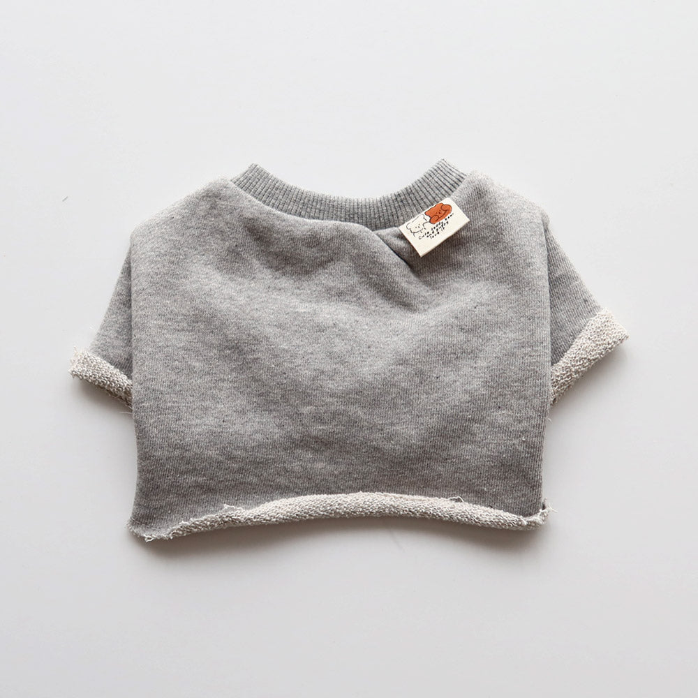 Raw Edge Sweatshirt (Gray)