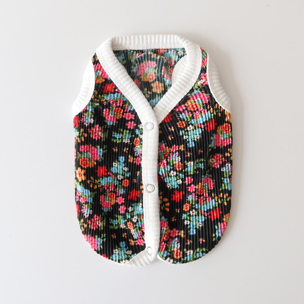 Grandma Summer Vest (Black)